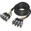 Behringer GMX-500 kábel 8 x XLR F - 8 x XLR M 5m