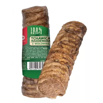 MACED trachea plnená hovädzím mäsom - žuvacia maškrta pre psov - 120 g