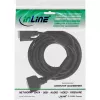 InLine DVI-D kábel 24+1 M/F, Dual Link, 2 feritové jadrá, 3 m