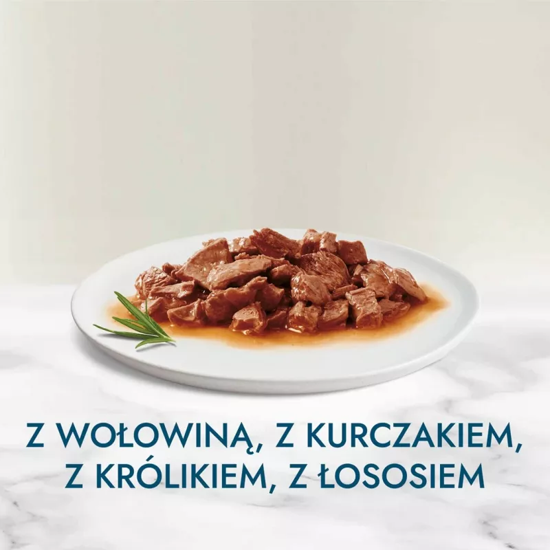 PURINA Gourmet Perle Mix - mokré krmivo pre mačky - 60x85 g