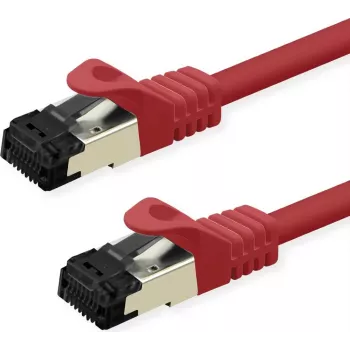 VALUE S/FTP Patch kábel Cat.8.1 LSOH lanko červená - Sieťový - CAT 8 (21.99.1812)