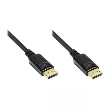 Alcasa DisplayPort/DisplayPort - 5 m - DisplayPort - DisplayPort - konektor samec - konektor samec - zlatý - čierny (4810-050G)