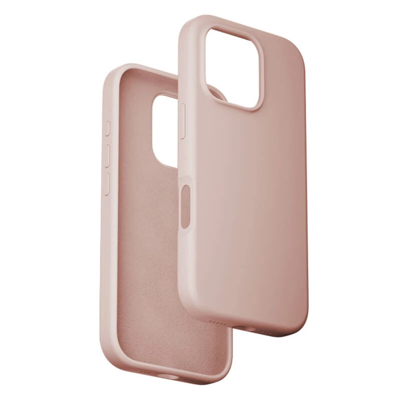 Ochranné puzdro Vention KUHP0-30 pre iPhone 16 Pro MagSafe, ružové, tenké mäkké puzdro