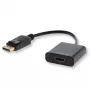 Savio CL-55/B adaptér DisplayPort na HDMI 0,2 m DisplayPort