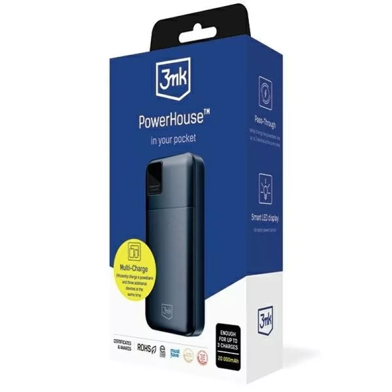 Prenosná powerbanka 3MK PowerHouse 20 000 mAh