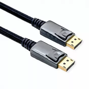 DisplayPort kábel ROLINE 11.04.5868 3 m čierny strieborný
