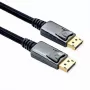 DisplayPort kábel ROLINE 11.04.5868 3 m čierny strieborný