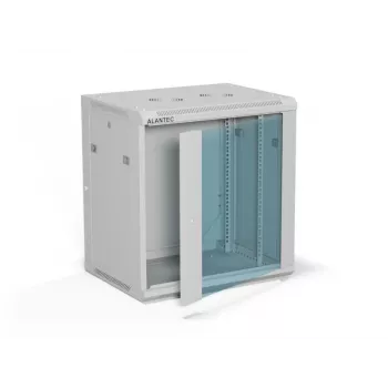 ALANTEC 19 12U 600x450 nástenný rozvádzač, sivý