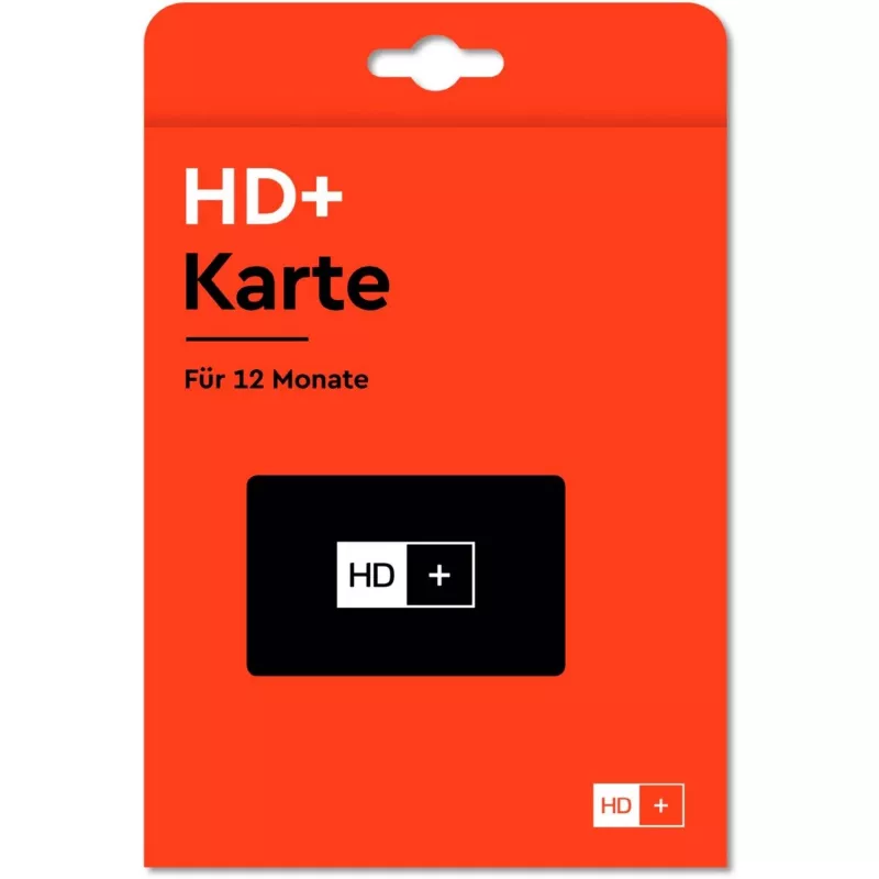 HD plus HD+ karta vrátane 12 mesiacov balíka HD+ kanálov