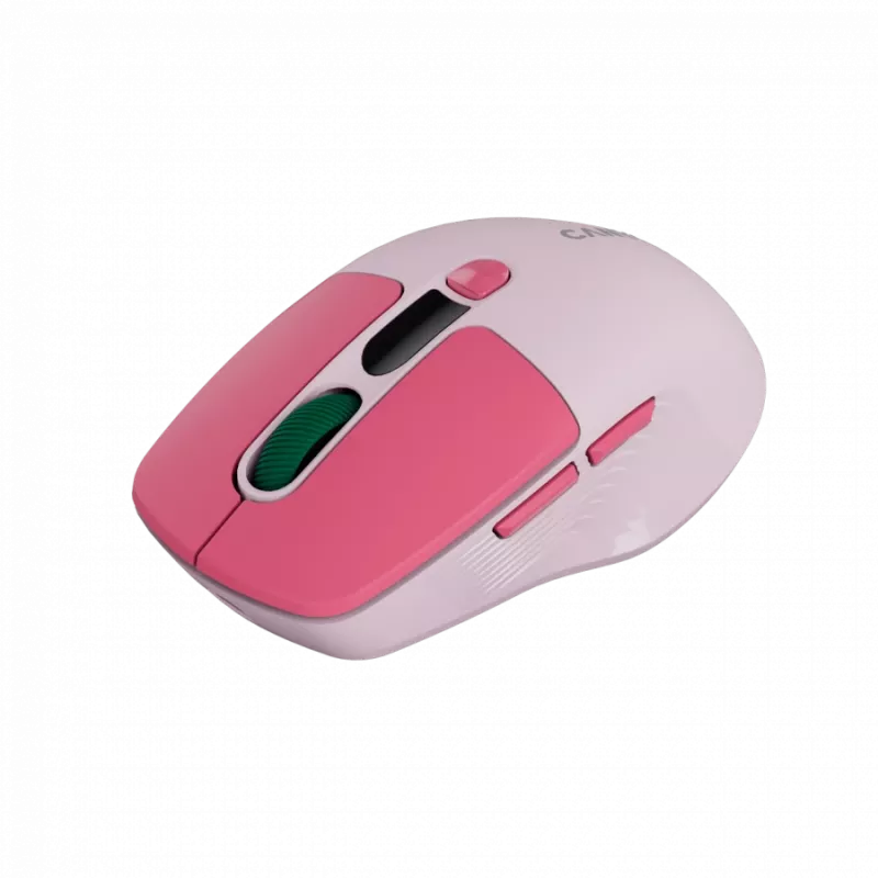 Canyon MW-26 - 2in1 bezdrôtová optická myš Bluetooth / 2,4 GHz - tichá - ružová