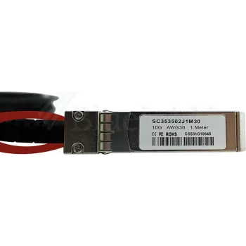 CBO InfiniBand SFP+ kábel 3m model 10G-SFPP-TWX-0301-BL, dĺžka 3 m, kompatibilný so SFP+