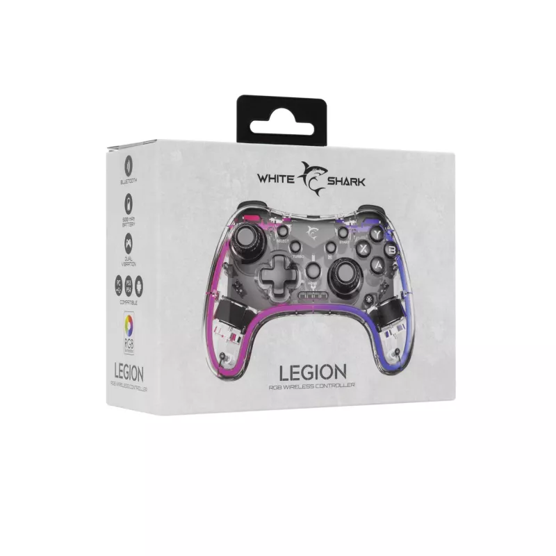 Bezdrôtový gamepad White Shark GPW-8039 – ergonomický bezdrôtový ovládač, kompaktný dizajn