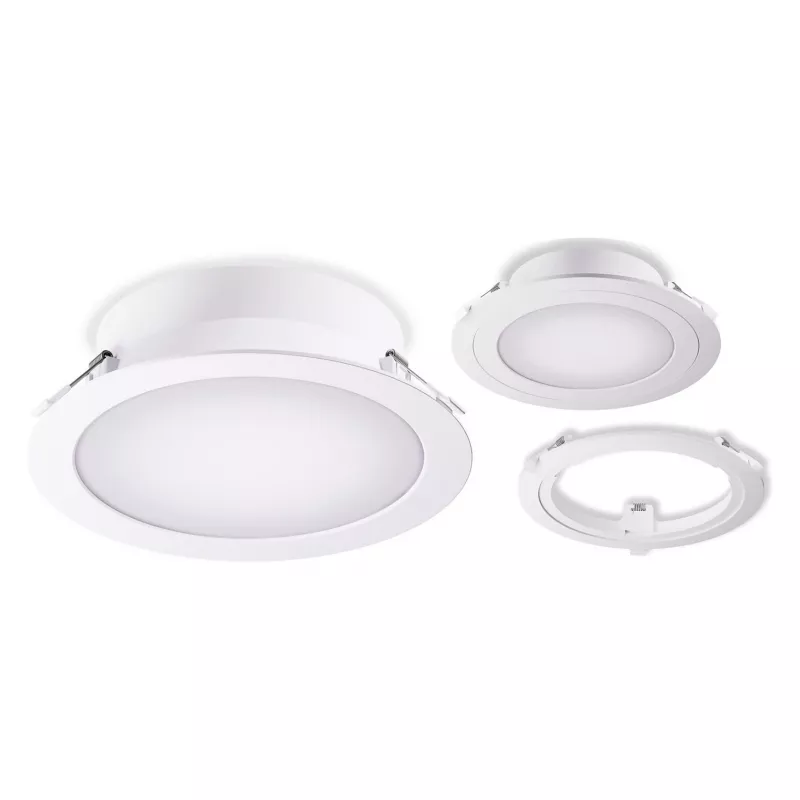 Downlight Steinel RS PRO DL 200 SC HF Sensor 18W, nastaviteľná teplota farieb 3000K/4000K/6500K