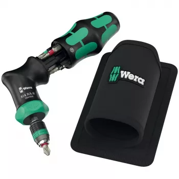 Multi-bit skrutkovač Wera Kraftform Kompakt Pistol RA-R 1 7 ks