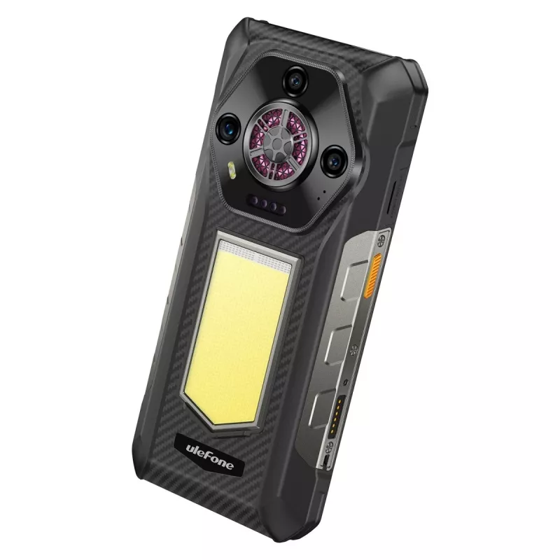 Odolný smartfón UleFone Armor 30 4G s Helio, 12 GB RAM, 512 GB úložisko, čierny, energetická trieda A