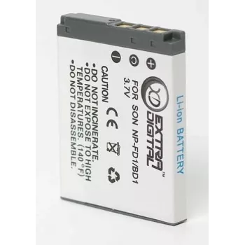 Extra Digital batéria NP-BD1 / NP-FD1 3,6 V 1200 mAh nabíjateľná lítium-iónová batéria