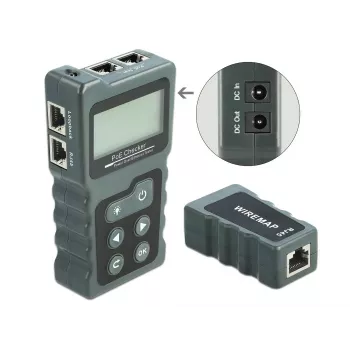Tester sieťových káblov DeLOCK 63110