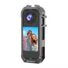 Puluz kovové ochranné puzdro pre Insta360 X4 Air (sivá)