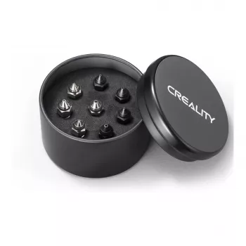 Sada na výmenu trysiek Creality 3D 4008030052 8 ks čierna strieborná