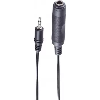 Audio kábel ShiverPeaks BS30701 0,2 m 3,5 mm na 6,35 mm čierny