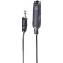 ShiverPeaks BASIC-S BS30701 audio kábel, jack zástrčka 3,5 mm na jack zásuvku 6,3 mm, stereo, 0,2 m