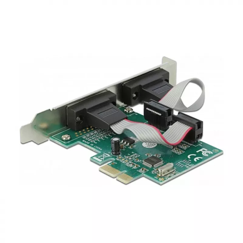DeLOCK PCI Express x1 karta na 2 x sériový RS-232