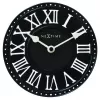 NeXtime hodiny 5187zw London Table, Ø16 cm, nástenné, čierne/biele