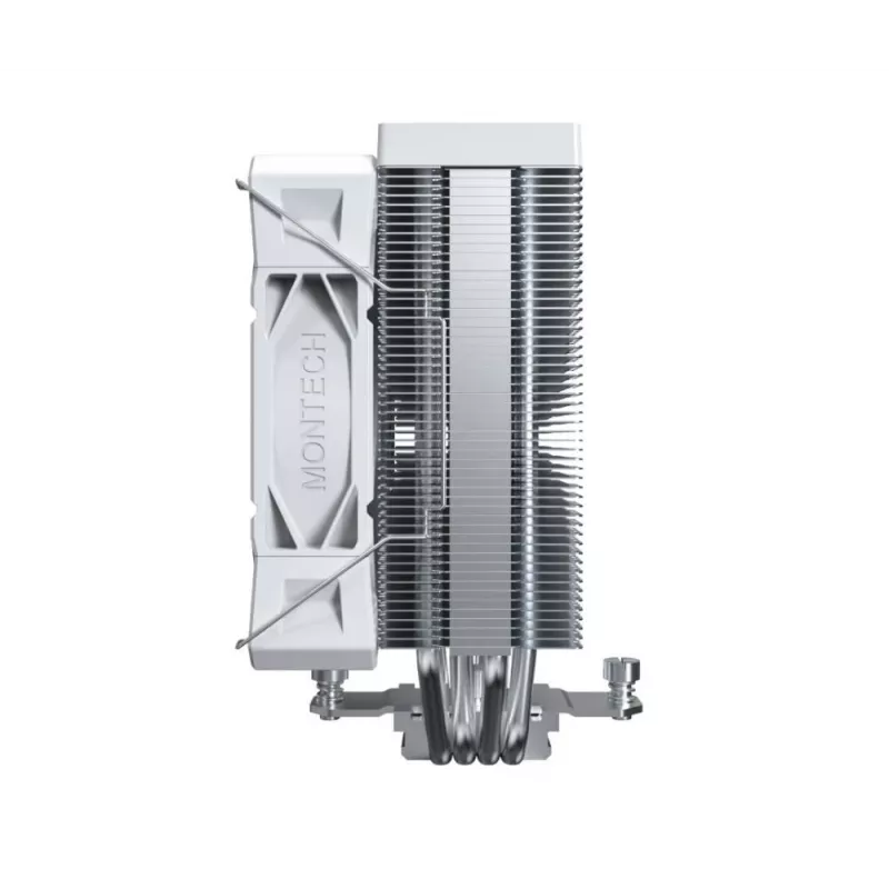Montech NX400 vzduchový chladič CPU, viac soketov, 120 mm, biely