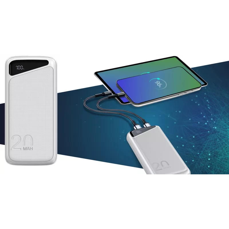 Prenosná powerbank Navitel PWR20 MX BIELA 20000 mAh