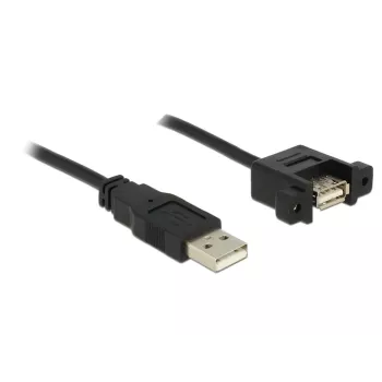 USB kábel DeLOCK 1m 2xUSB2.0-A
