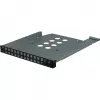 Inter-Tech IPC 1U-1404 rack čierna, nehrdzavejúca oceľ