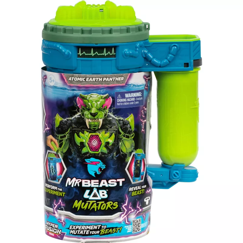 MrBeast Lab Mutators S2 Mutation Chamber - Atomic Earth Panther, figúrka