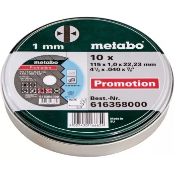 Kotúč píly Metabo 616358000 11,5 cm 10 ks