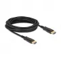 DeLOCK HDMI kábel 5m Type-A štandard konektor samec konektor samec 48 Gbit/s čierny