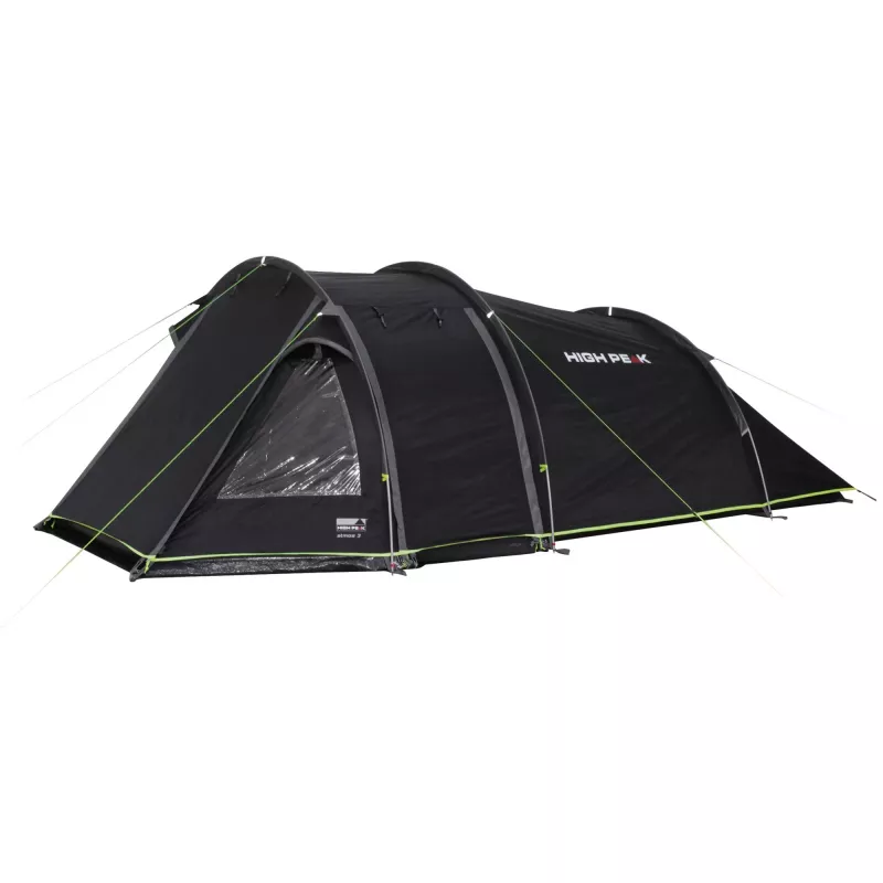 High Peak Atmos 3 kupolový stan 3 osoby čierna, zelená 11535