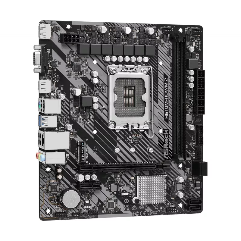 ASRock H610M-HDV/M.2 R2.0 LGA1700 DDR4 Micro-ATX základná doska