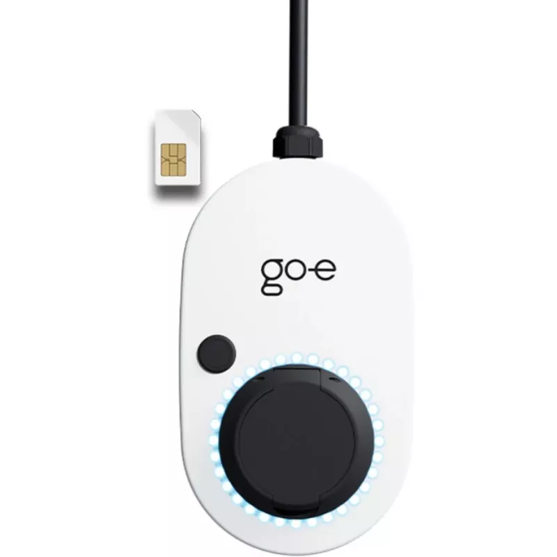 Nabíjačka Gemini 2.0, 11 kW (16A 3-fázová), Wallbox biela/čierna, bez kábla, 4G/LTE