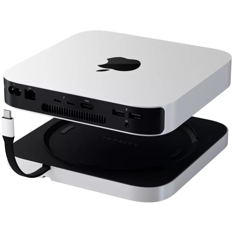 Dokovacia stanica pre notebook Satechi ST-GMMSHS káblová USB 3.2 Gen 2 Type-C biela