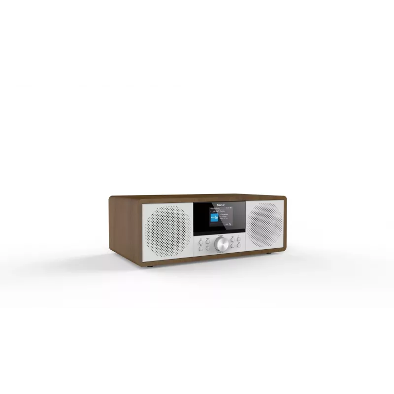 Internetové rádio Denver MIR-270DW DAB+ FM 20W drevo
