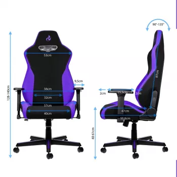 Nitro Concepts S300 gamingová stolička - Nebula Purple