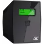 Green Cell UPS01LCD záložný zdroj Line-Interactive 0,6 kVA 360 W 2 zásuvky