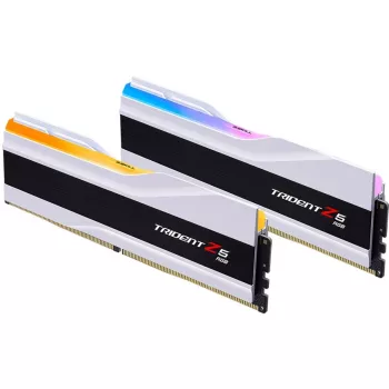 DIMM 64 GB DDR5-6000 (2x 32 GB), operačná pamäť biela, F5-6000J2836G32GX2-TZ5RW, Trident Z5 RGB, INTEL XMP