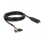 Sériový kábel DeLOCK 63946 USB 2.0 Type-C 2m čierny