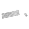 CHERRY DW 9100 štíhla klávesnica myš súčasťou univerzálna RF Wireless + Bluetooth česká, slovenská strieborná