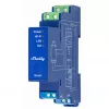 Vstavaný stmievač Shelly Pro Dimmer 0/1-10V PM — bezdrôtový, 110–240 V, 3 W standby, modrý, 19×69×94 mm