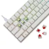 Káblová mechanická klávesnica White Shark Shinobi-2 (GK-004211) — US-layout, Red spínače, biela