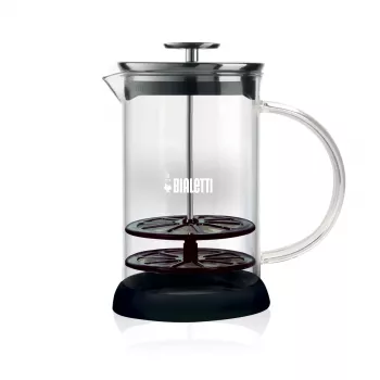 Bialetti Cappuccinatore Vetro 6tz ručný šľahač mlieka 330ml