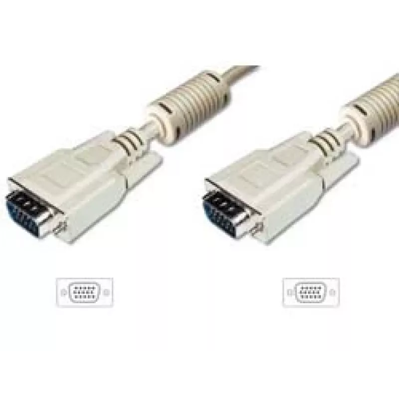VGA monitorový kábel Digitus AK-310103-018-E