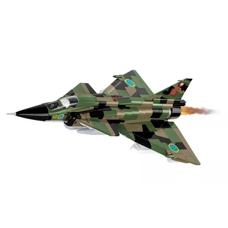 Stavebnica Cobi Blocks Saab AJS 3 Viggen 911-dielna modelárska sada, 911 dielov