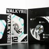 VALKYRIE X12R ARGB 120mm skriňový ventilátor s reverznými lopatkami biely